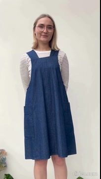 16 Best Denim Pinafore Dress ideas | how to wear, outfits, street style