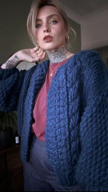 41hawthorn kiwi cocoon outlet cardigan